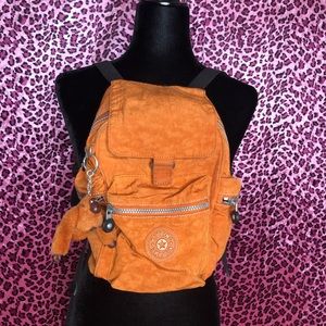 Mini Orange Kipling backpack